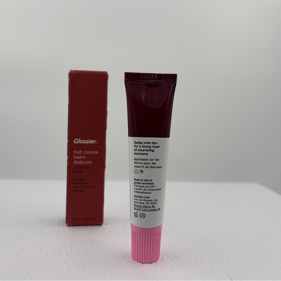 NWT Glossier Balm Dotcom in Hot Cocoa holiday gift - Picture 2 of 3